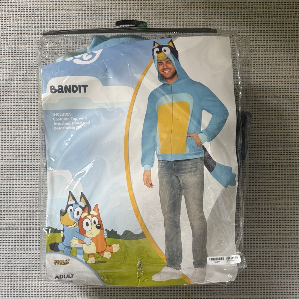 Spirit Blue and Orange Character Hoodie